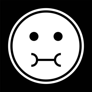 Hasta Emoji Simgesi Moda Tarzı İzole Arkaplan