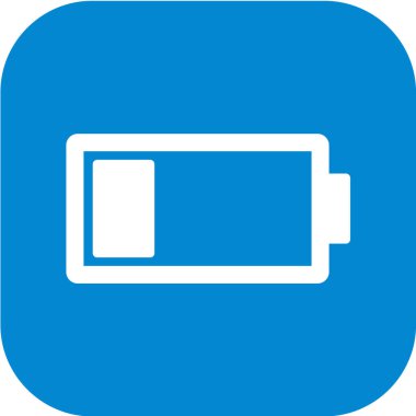 pil simgesi, vektör illüstrasyonu