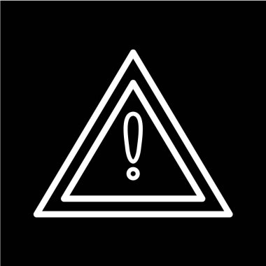 Yol simgesi, vektör illüstrasyonu