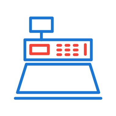 Bilgisayar simgesi, vektör illüstrasyonu. düz tasarım biçimi