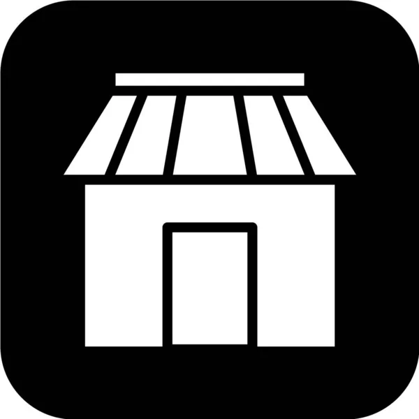 Shop Symbol Vektor Illustration — Stockvektor