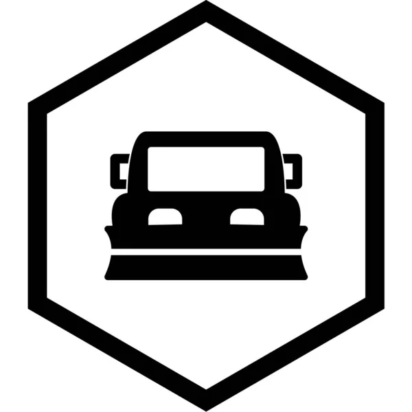 Icona Del Garage Auto Illustrazione Vettoriale — Vettoriale Stock