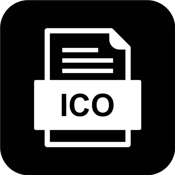 Icon Dateiformat Vektorillustration — Stockvektor