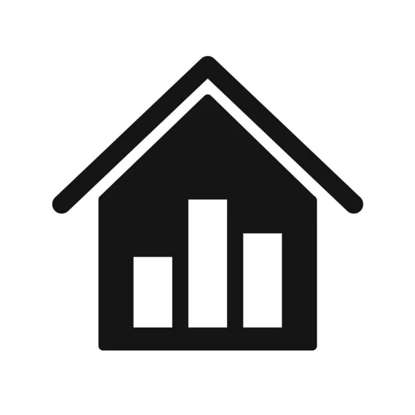 Real Estate Icon Vector Illustration — Stock Vector