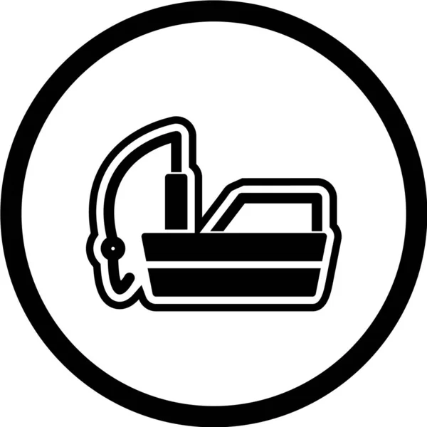 vector illustration of a black and white icon