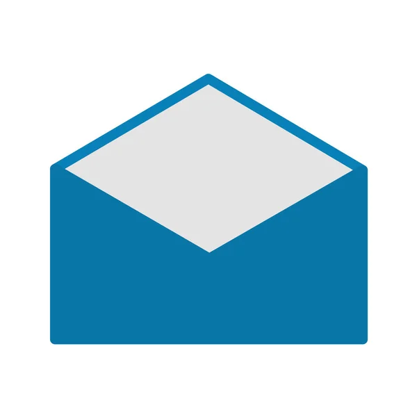 封筒のメールアイコンベクトルイラスト — ストックベクタ