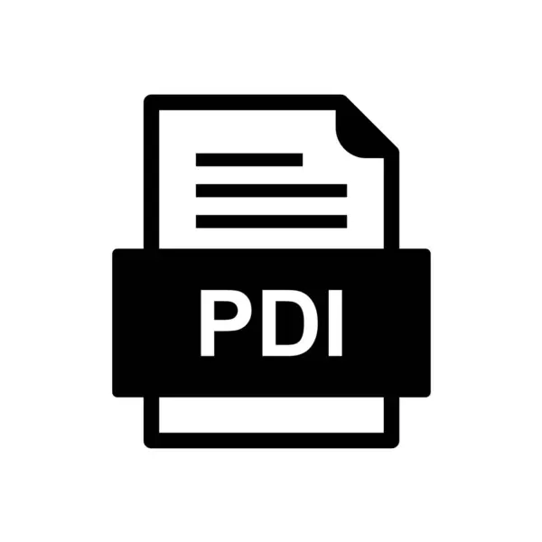 Dateiformat Icon Vektor Illustration — Stockvektor