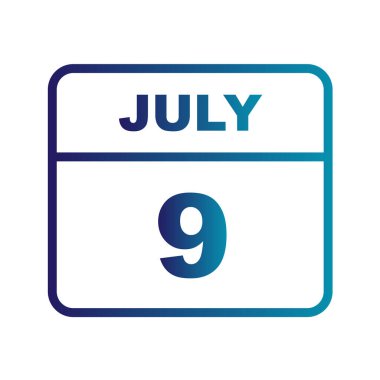 Takvim simgesi tasarımı, vektör illüstrasyonu