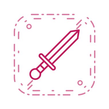 Modern b 'nin vektör çizimi roket simgesinden yoksun