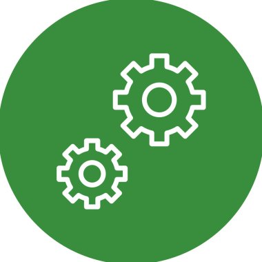 ayar simgesi vektör illüstrasyonu