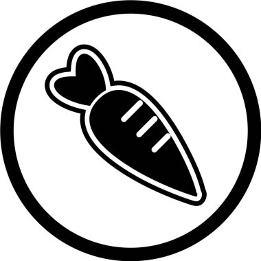 Gıda Web ikonu vektör illüstrasyonu 