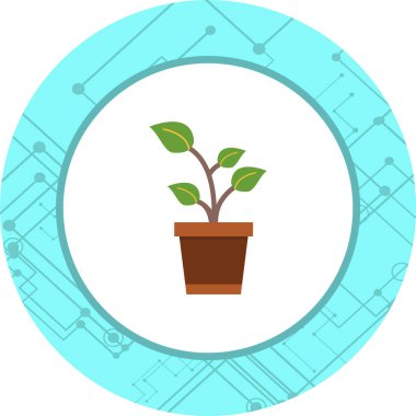 Filiz Simgesi Moda Biçiminde İzole Arkaplan