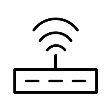 wifi sinyal ikonu vektör illüstrasyon tasarımı