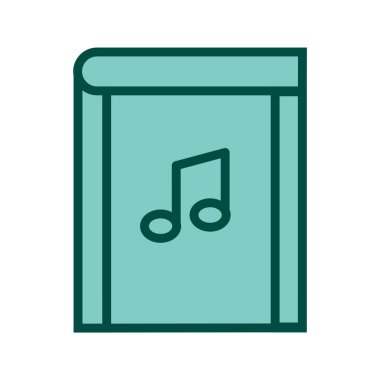 Moda tarzı izole edilmiş arkaplanda kitap simgesi