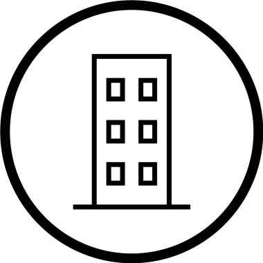 Yapı simgesinin vektör illüstrasyonu