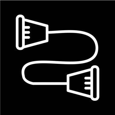 minimalist vektör illüstrasyonu, uygulama simgesi