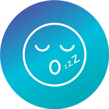 Moda Biçimli Emoji Simgesi İzole Arkaplan 