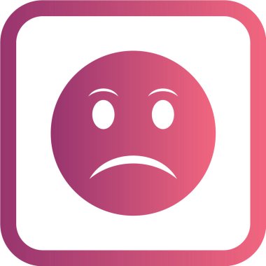 Gülümseme simgesi, vektör illüstrasyonu