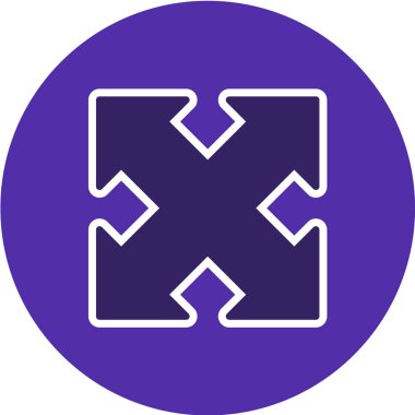 Çemberli düğmenin vektör simgesi