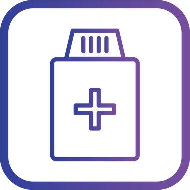 tıbbi simge, vektör illüstrasyonu