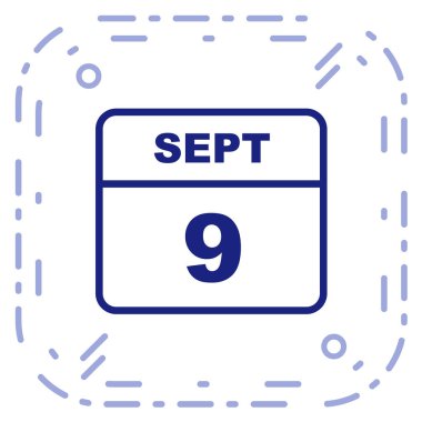 Takvim simgesinin vektör illüstrasyonu 