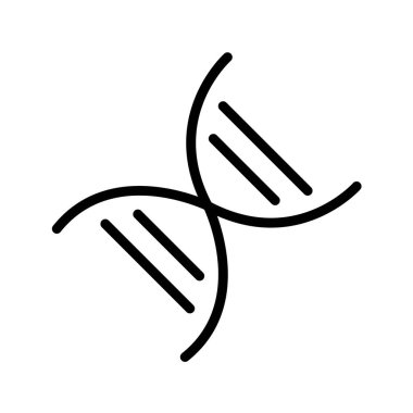 Modern b 'nin vektör illüstrasyonu simge DNA' sından yoksun