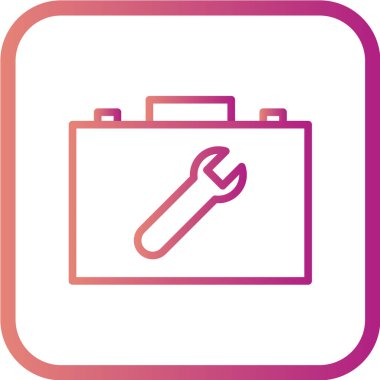 Uygulama modern simgesinin vektör illüstrasyonu