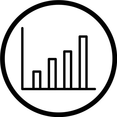 İş ve finans simgesinin vektör illüstrasyonu