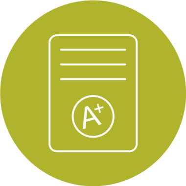 Modern eğitim ikonunun vektör illüstrasyonu