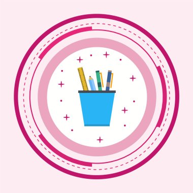 Okul, eğitim, vektör illüstrasyonu 