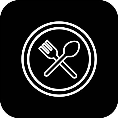 Yol simgesi, vektör illüstrasyonu