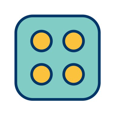 minimalist vektör illüstrasyonu, uygulama simgesi