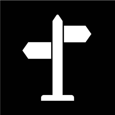 işaret çubuğu simgesi, vektör illüstrasyonu