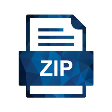 tipik dosya biçimi vektör illüstrasyonu 