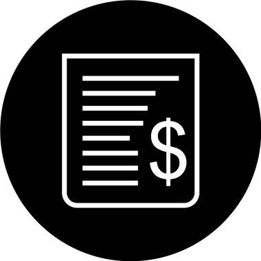 belge siyah ve beyaz vektör simgesi 