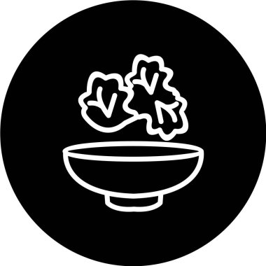  Gıda ve içecek Web ikonu vektör illüstrasyonu