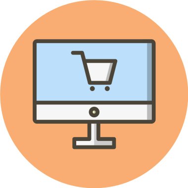 bir fare ile bir bilgisayar monitörü