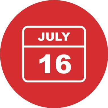 Takvim simgesi tasarımı, vektör illüstrasyonu