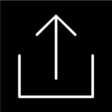 ok simgesi vektör illüstrasyonu