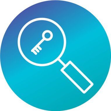 seo modern simgesinin vektör illüstrasyonu