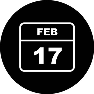 Tarih için takvimi olan illüstrasyon