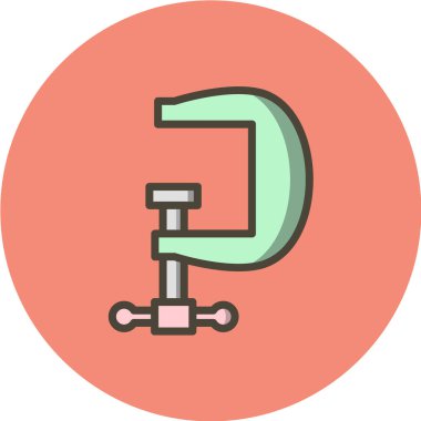 bir c harfi vektör simgesi