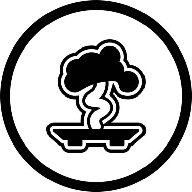 Bonsai Simgesi Moda Tarzı İzole Arkaplan