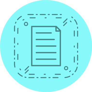 Kağıt tablonun vektör illüstrasyonu