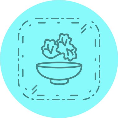 Gıda Web ikonu vektör illüstrasyonu 