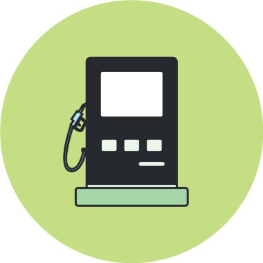 Yol simgesi, vektör illüstrasyonu