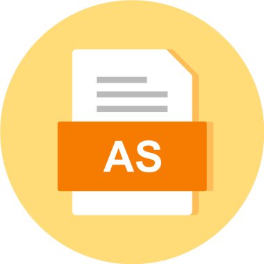 dosya biçimi simgesi, vektör illüstrasyonu