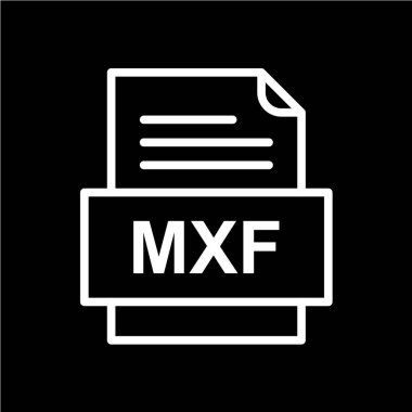 dosya biçimi simgesi, vektör illüstrasyonu