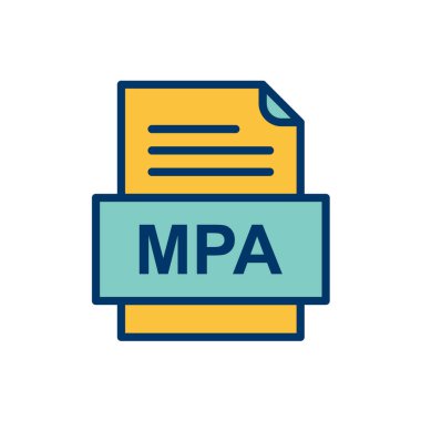 tipik dosya biçimi vektör illüstrasyonu 