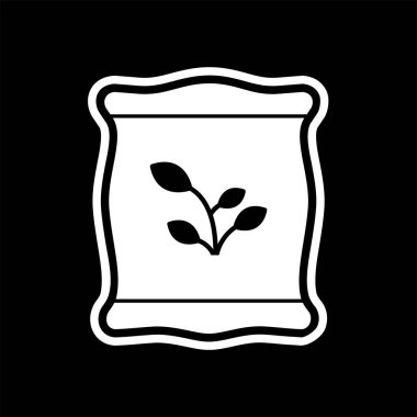  Moda Biçiminde Gübre Simgesi İzole Arkaplan